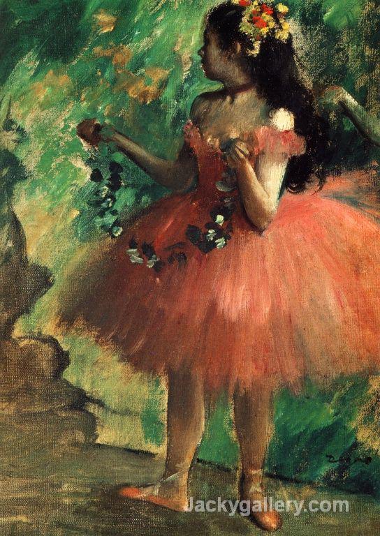 Dance Rose by Edgar Degas paintings reproduction